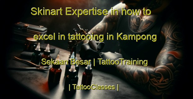Skinart Expertise in how to excel in tattooing in Kampong Sekaan Besar | TattooTraining | TattooClasses | SkinartTraining-Malaysia
